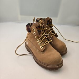 Chaussures Cameo Timberland Premium WP Boot Wheat Kids Size 9